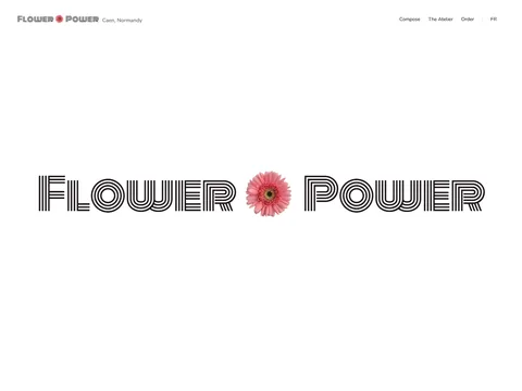 Flower Power - Florist website