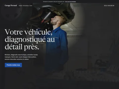 Garage Ferrand - Site garagiste